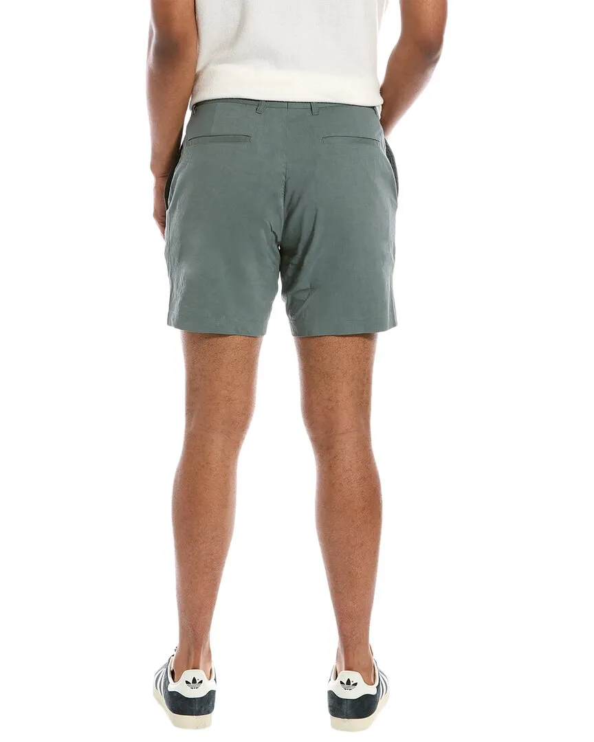 Theory Curtis Linen-Blend Short
