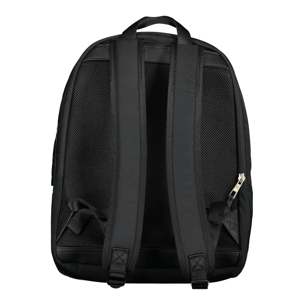 Tommy Hilfiger Black Polyester Backpack