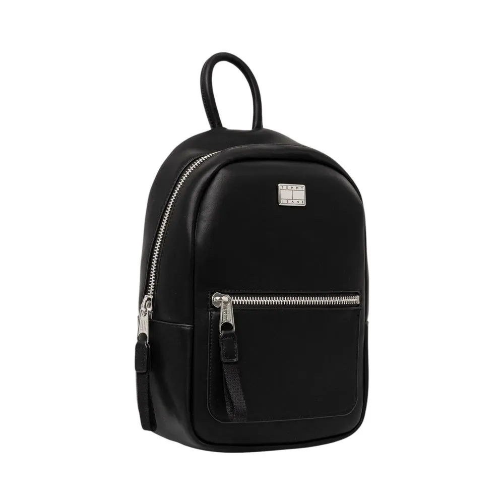 Tommy Hilfiger Jeans Black Polyethylene Backpack