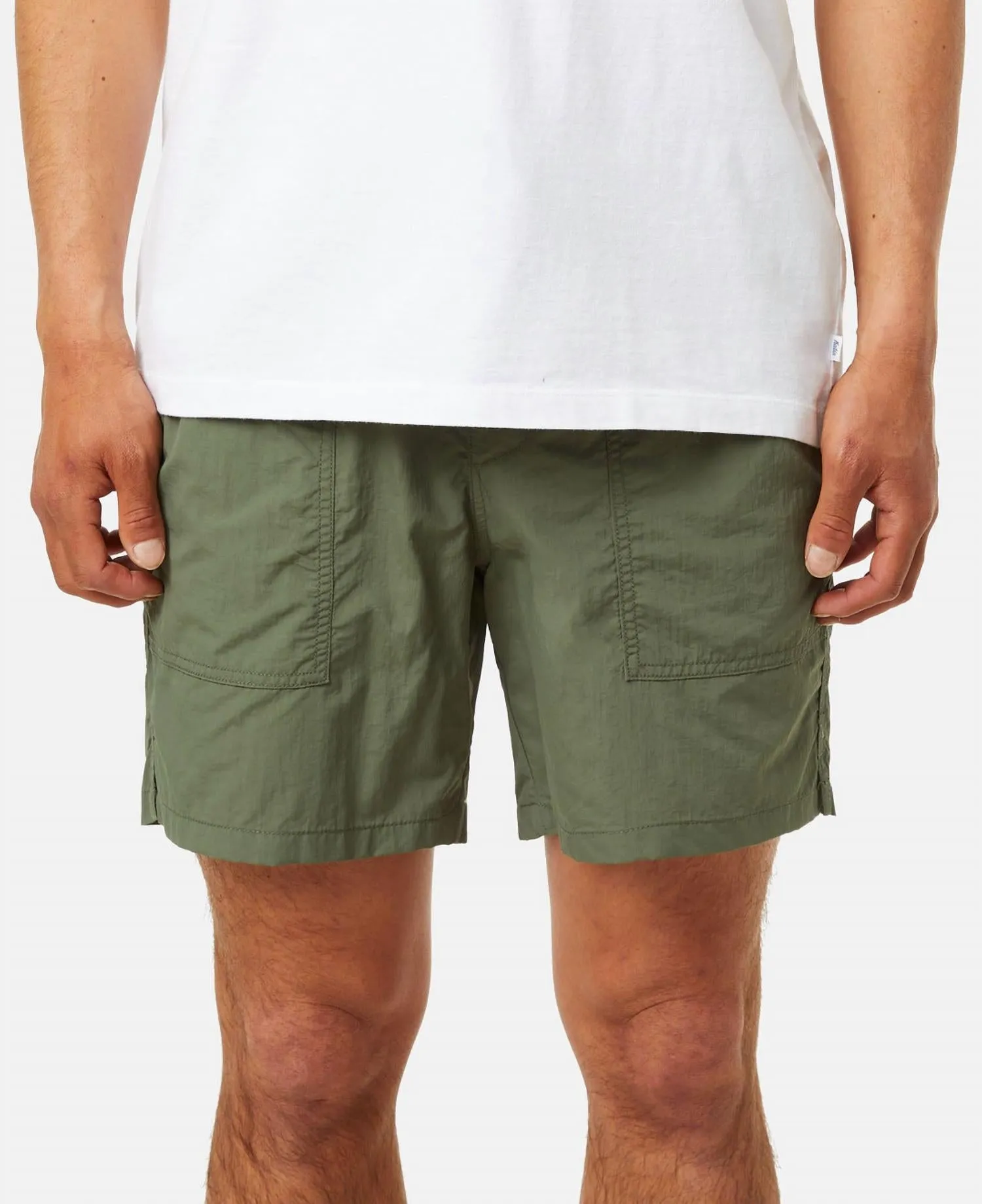 Trails Nylon Shorts In Olive