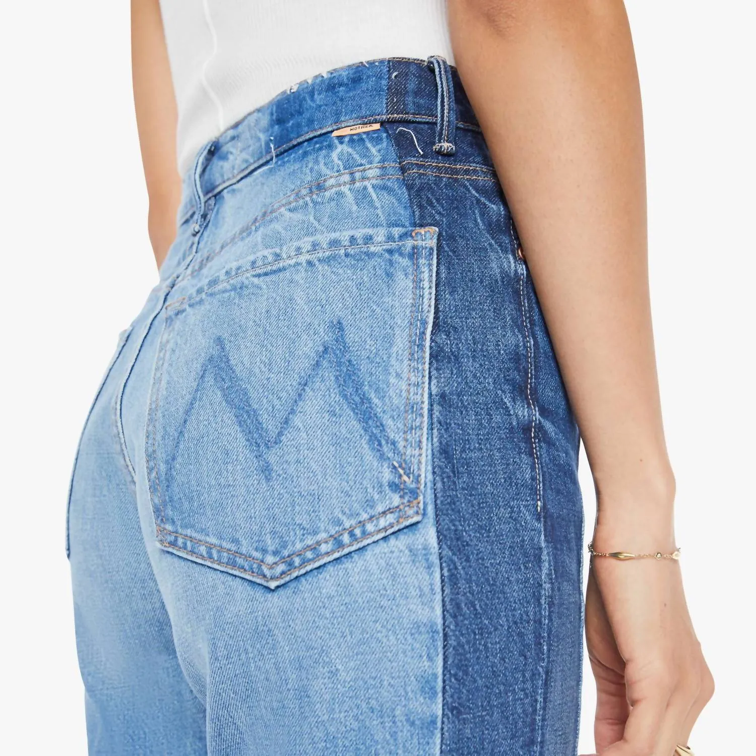 Tux Sidestepper Jeans In Double Stacked