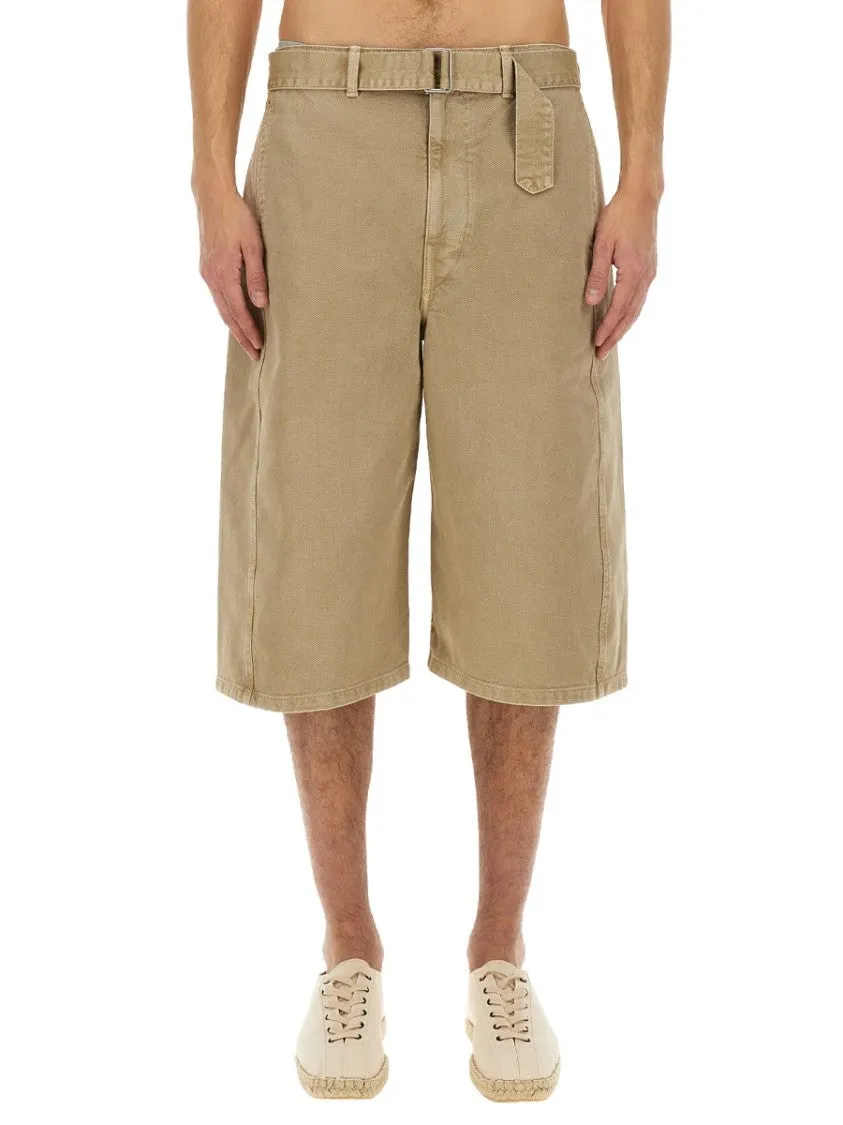 Twisted Bermuda Shorts