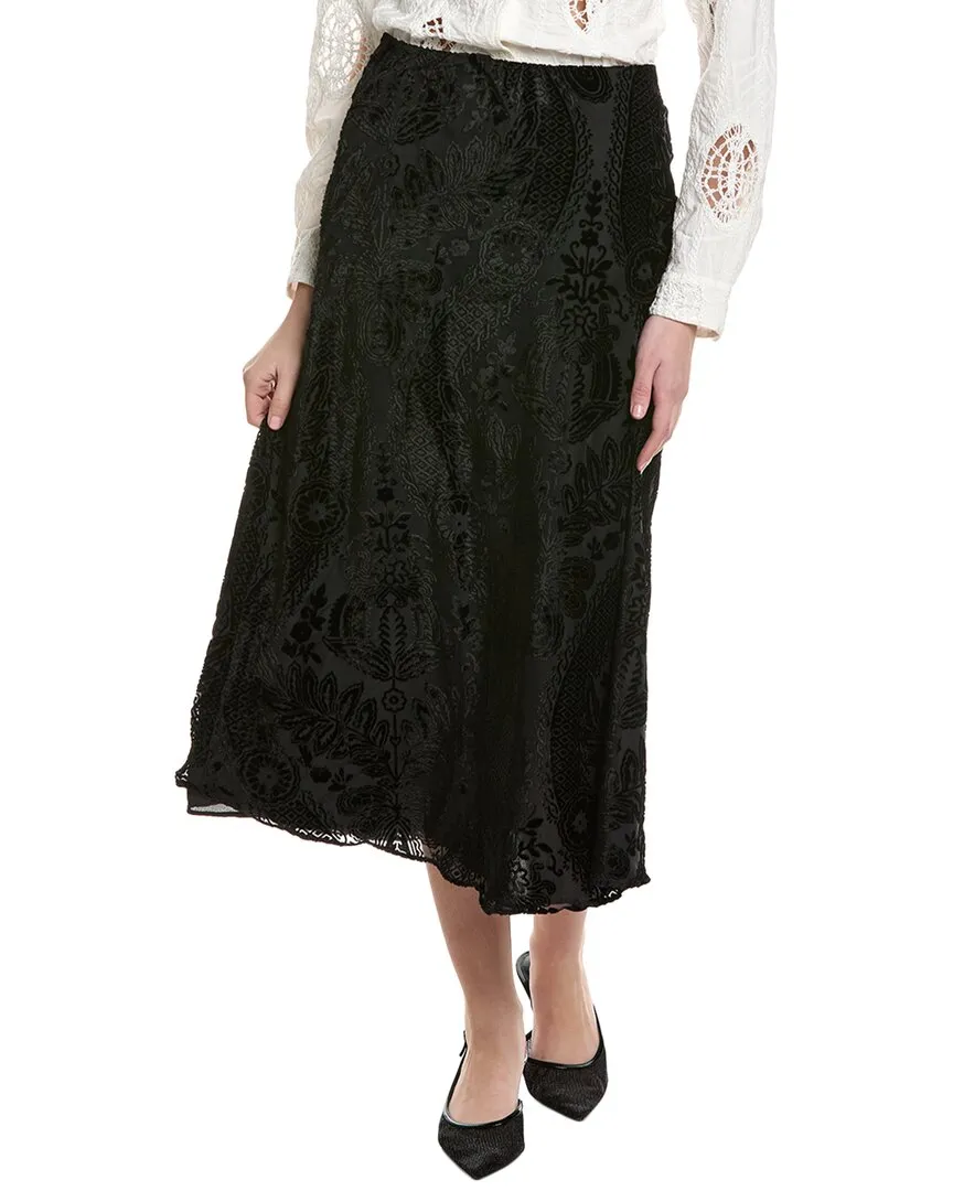 Vince Camuto Velvet Burnout Skirt