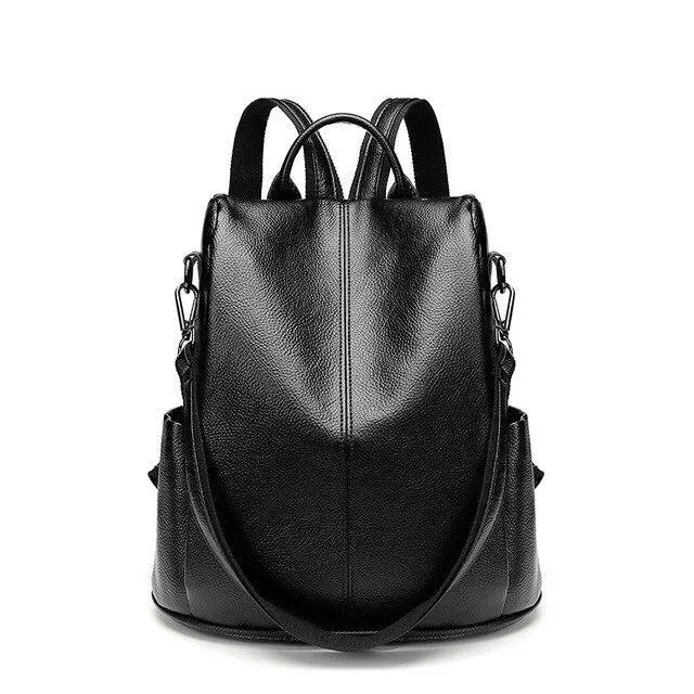 Vintage anti-thief backpacks