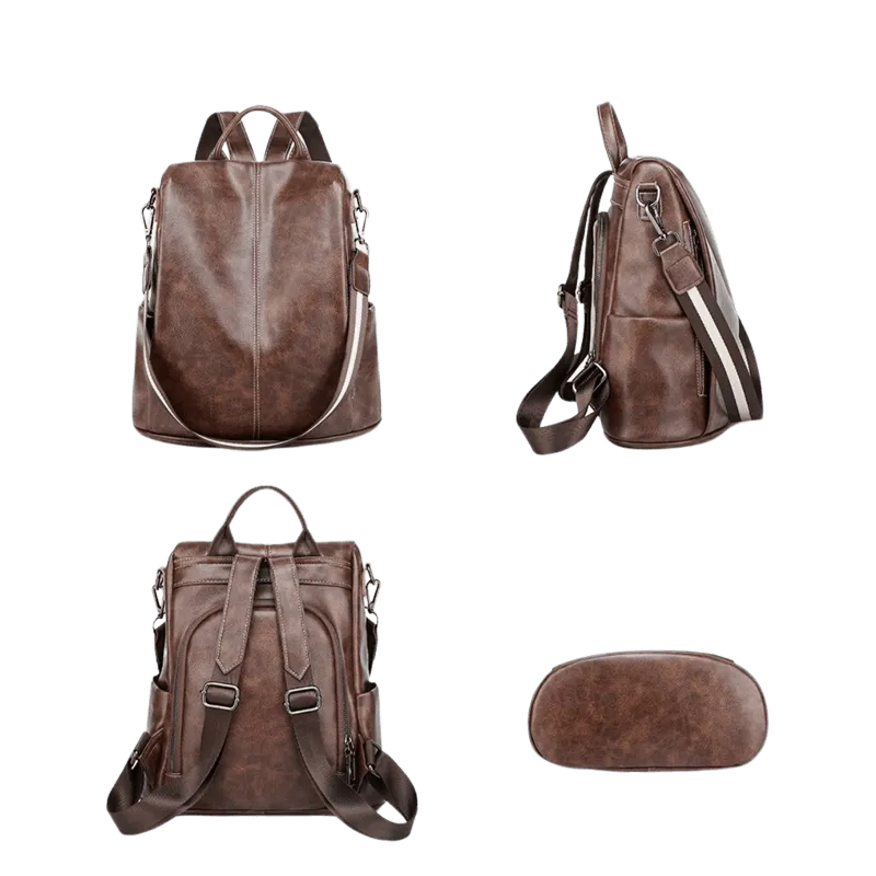 Vintage anti-thief backpacks