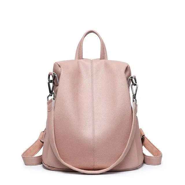 Vintage anti-thief backpacks