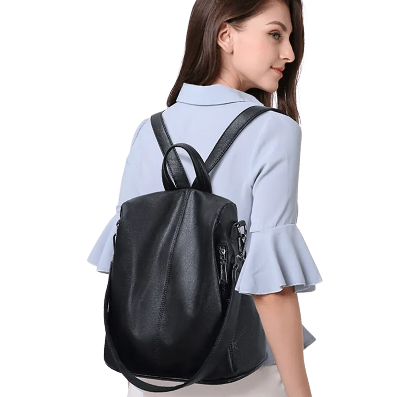 Vintage anti-thief backpacks