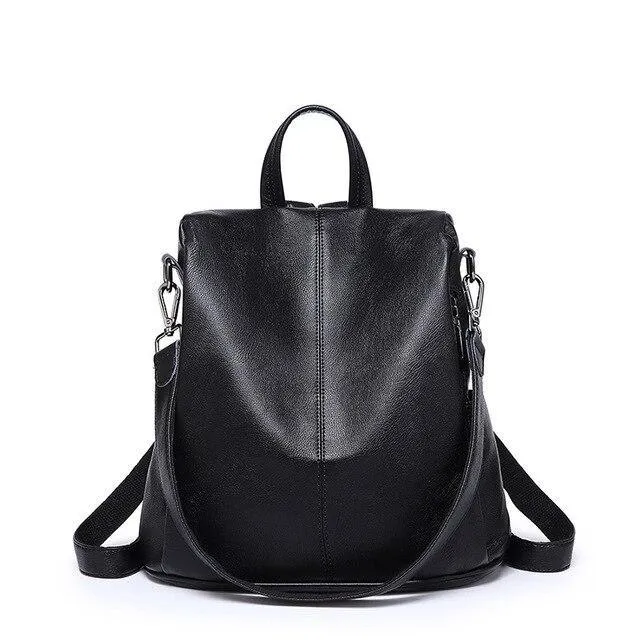Vintage anti-thief backpacks