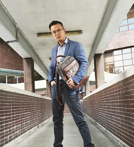 Vintage Canvas Gray Mens Backpack Canvas Travel Bag Canvas School Bag for Men