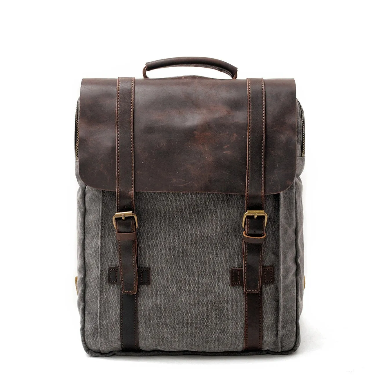 Vintage Canvas Mens Womens Large Pink College Backpack 14'' Green Travel Backpack Computer Backpack For Men