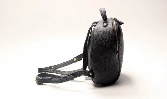 Vintage LEATHER WOMEN Backpack Purses Cute School Backpacks FOR WOMEN