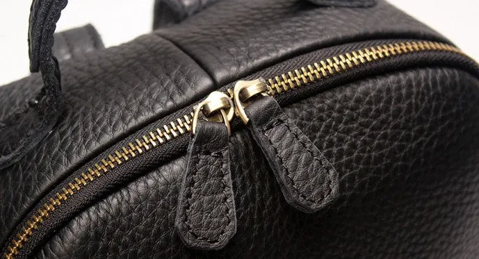 Vintage LEATHER WOMEN Backpack Purses Cute School Backpacks FOR WOMEN