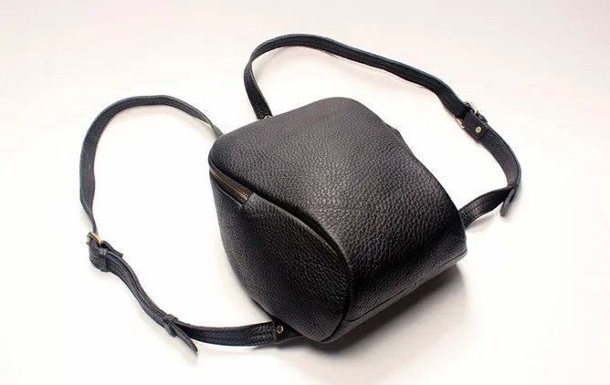Vintage LEATHER WOMEN Backpack Purses Cute School Backpacks FOR WOMEN