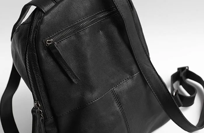 Vintage LEATHER WOMEN Barrel Backpacks School Bucket Backpacks FOR WOMEN