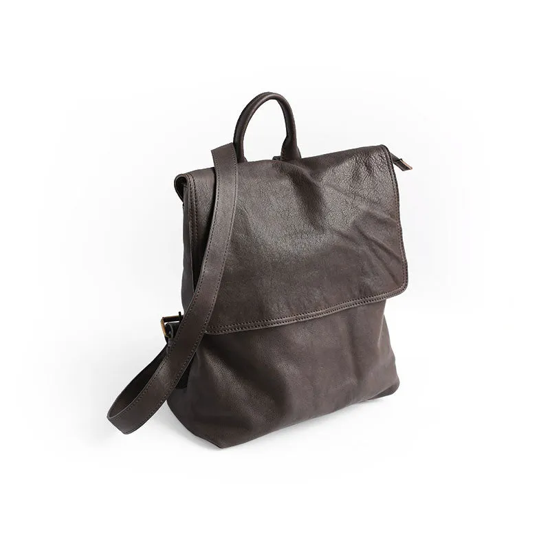 Vintage LEATHER WOMENs Backpack School Backpack Travel Backpack FOR WOMEN