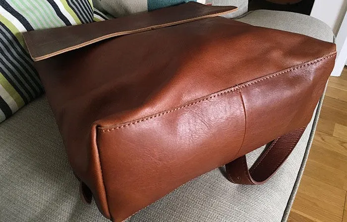 Vintage LEATHER WOMENs Backpack School Backpack Travel Backpack FOR WOMEN
