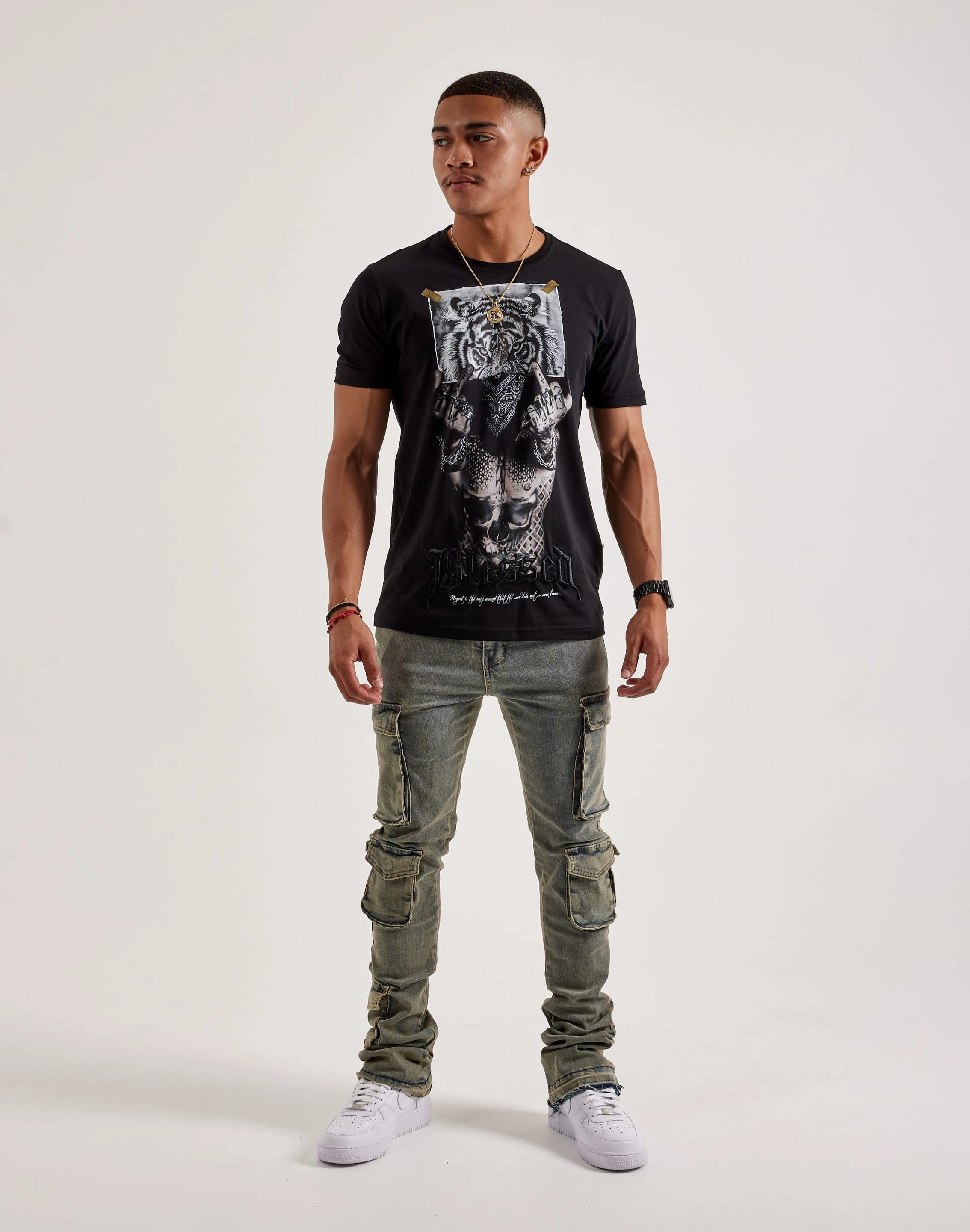 WAIMEA Stacked Cargo Jeans
