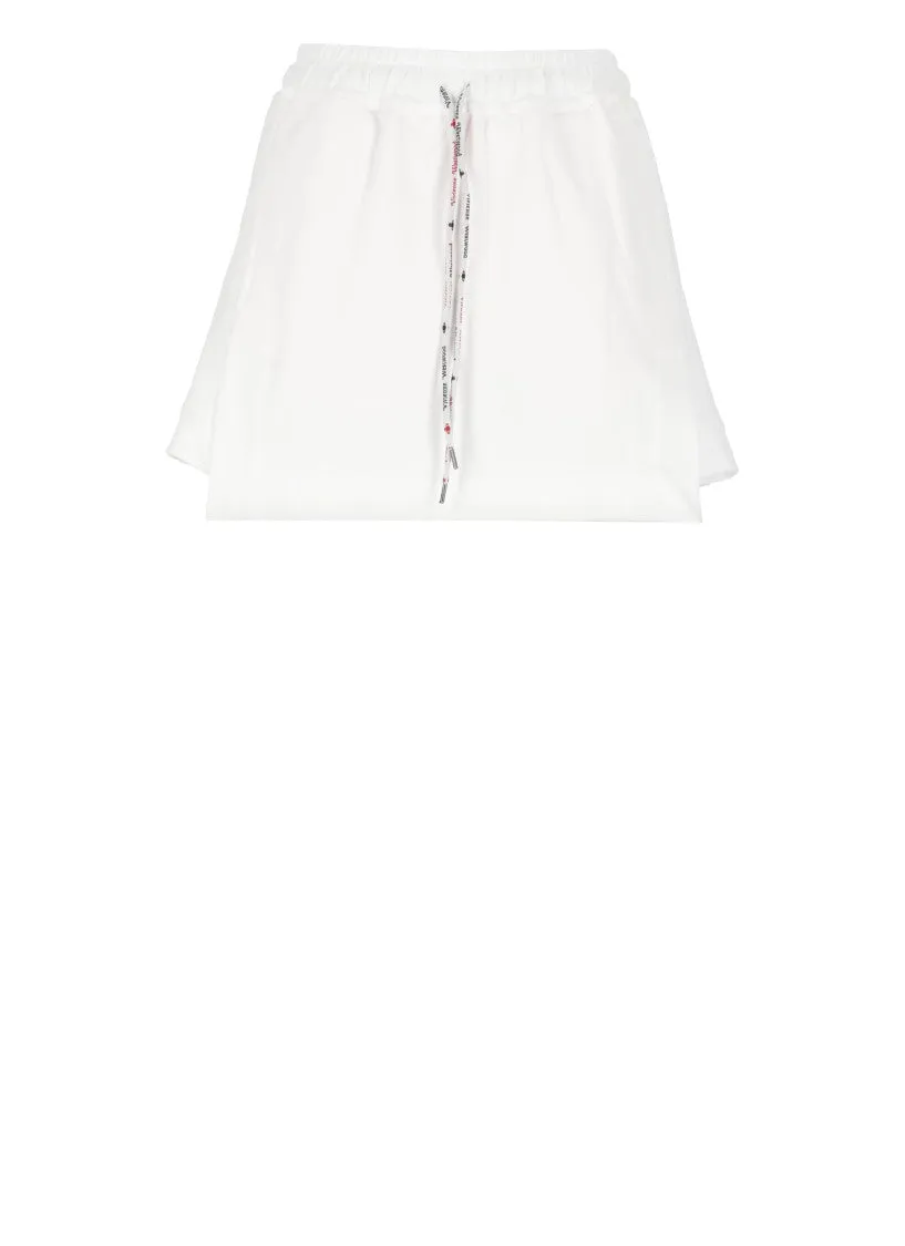 White Cheerleader Skirt