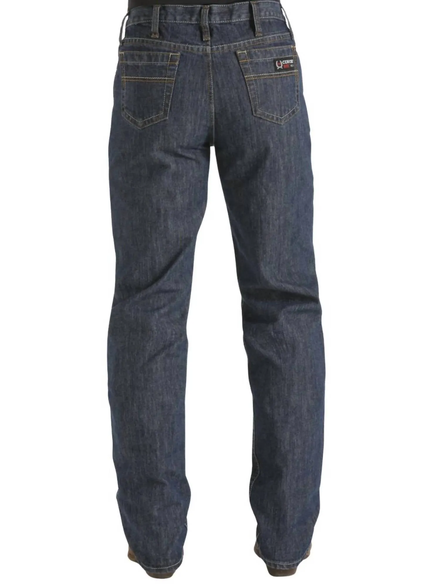 White Label Fire Resistant Straight Leg Jeans - Length 34" In Indigo
