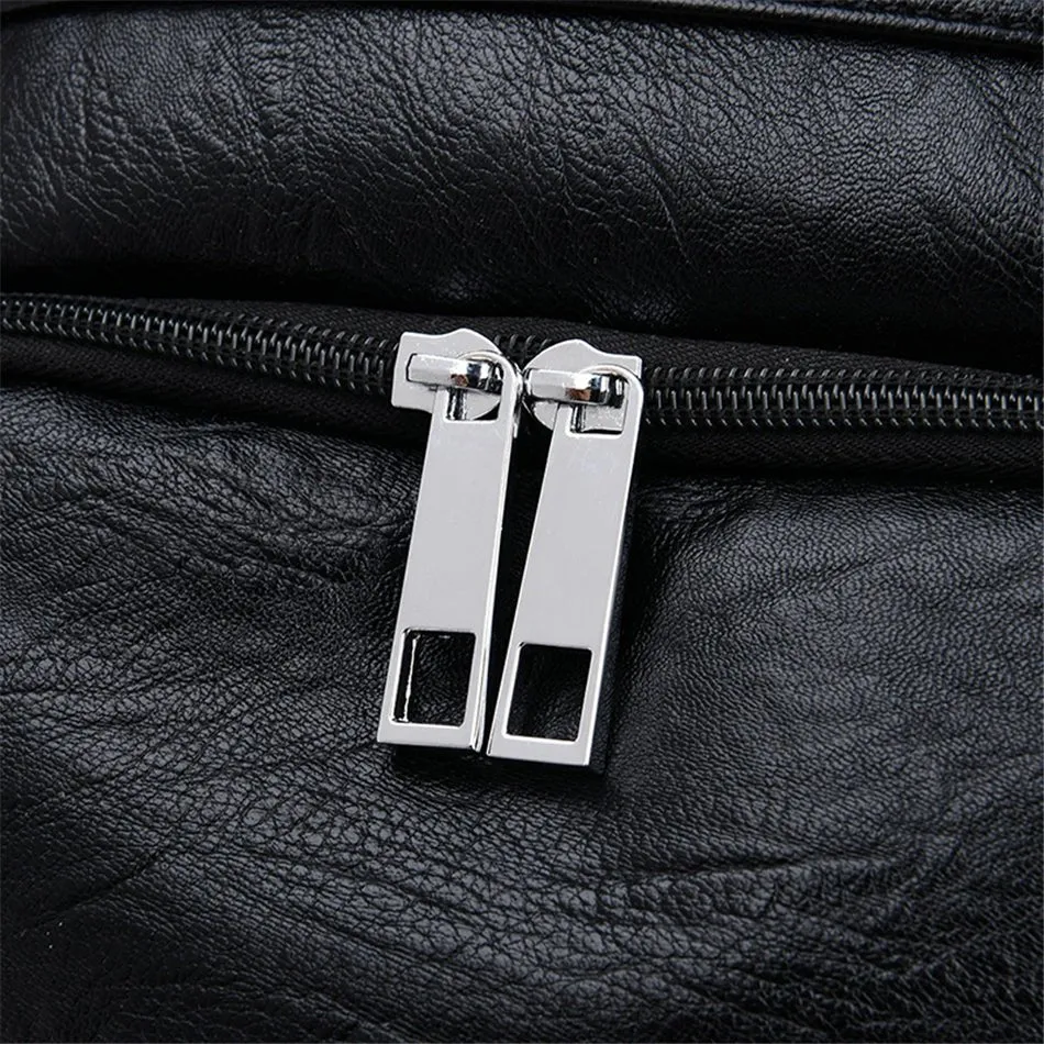 Women Backpack leather Anti Theft