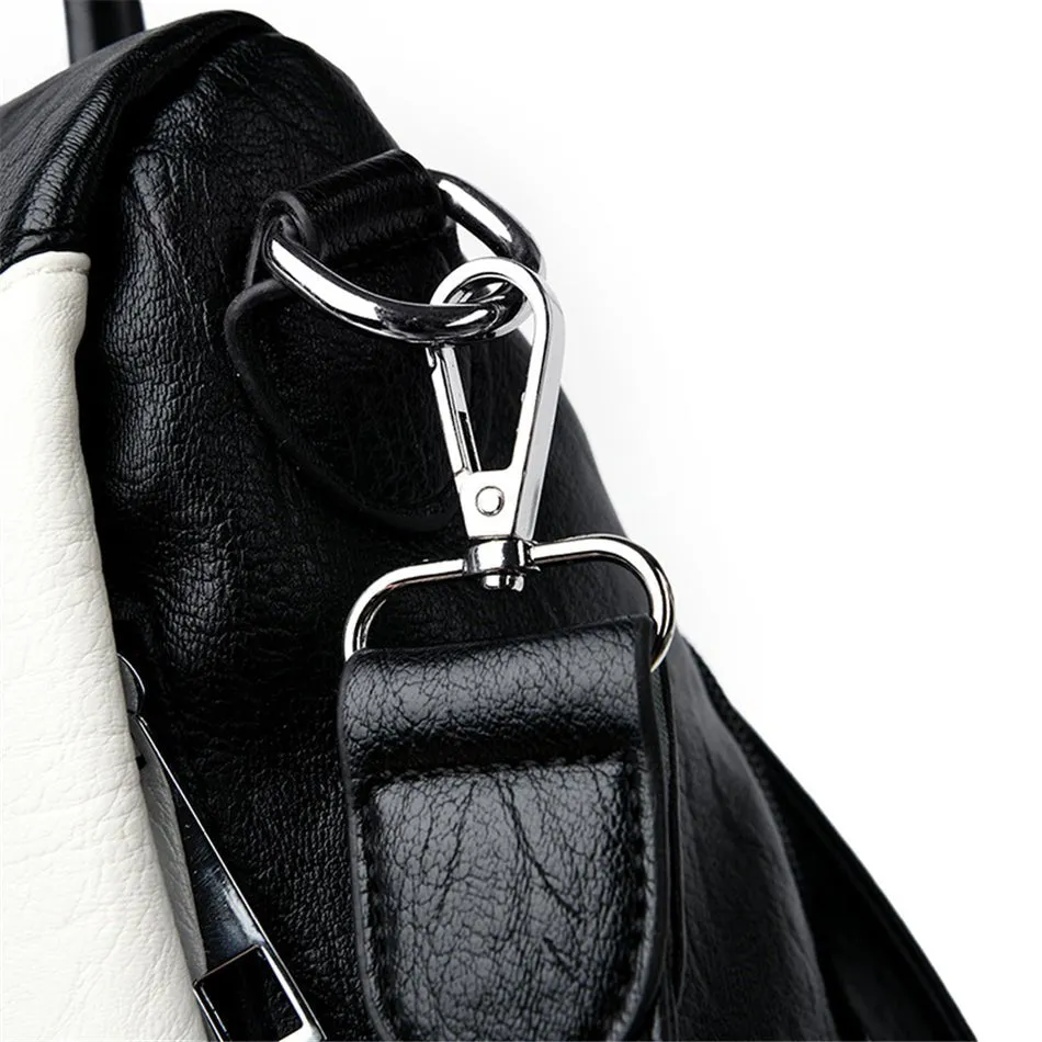 Women Backpack leather Anti Theft
