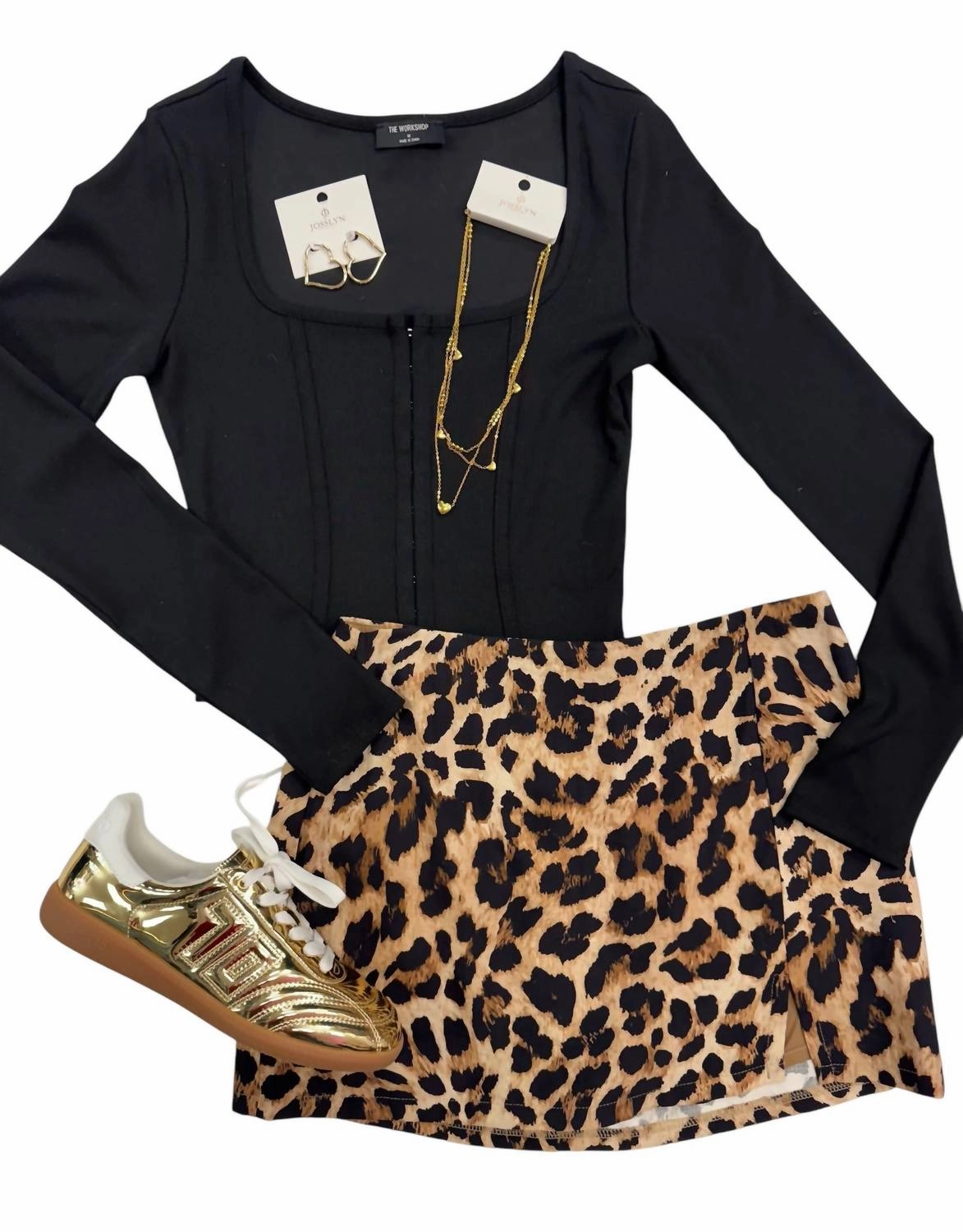 Women's Going Wild Mini Skirt In Leopard