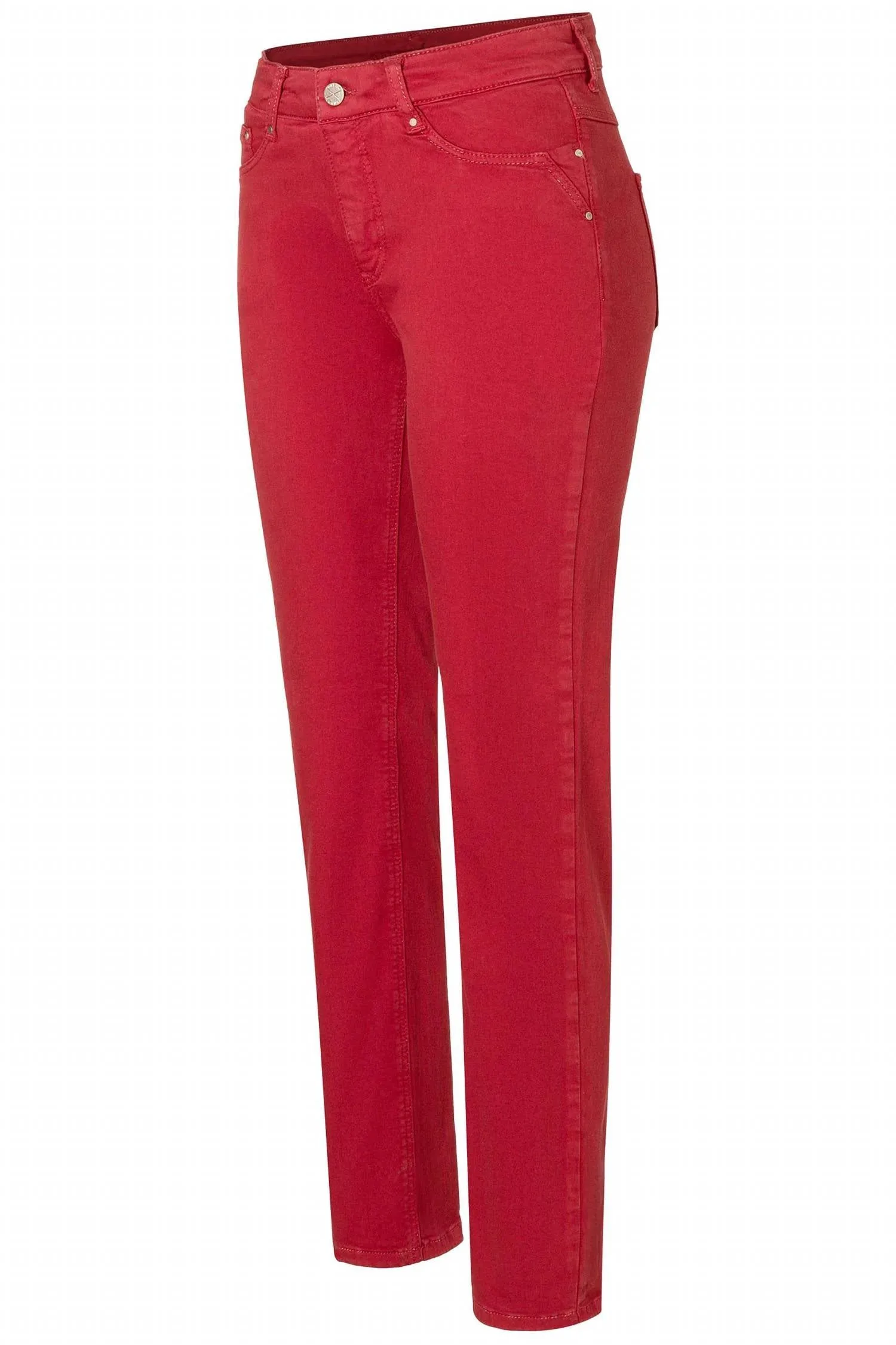 Women's Dream Straight Jeans In Red