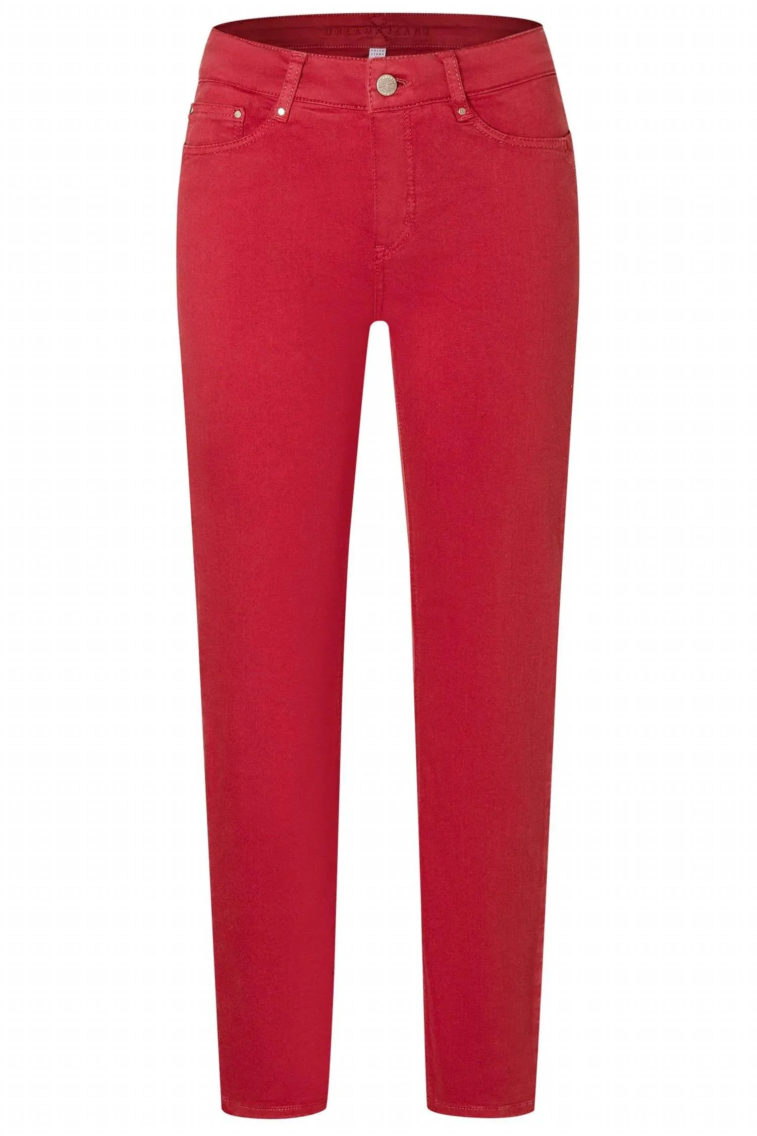 Women's Dream Straight Jeans In Red