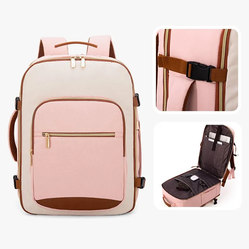 Women??s Lightweight Travel Backpack ?C Large Capacity Laptop Bag