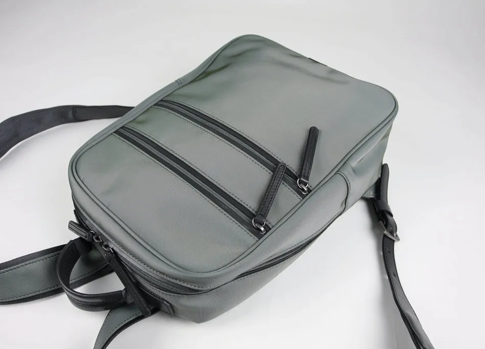 Womens Nylon Backpack Purse Gray Best Satchel Backpack Nylon School Rucksack for Ladies