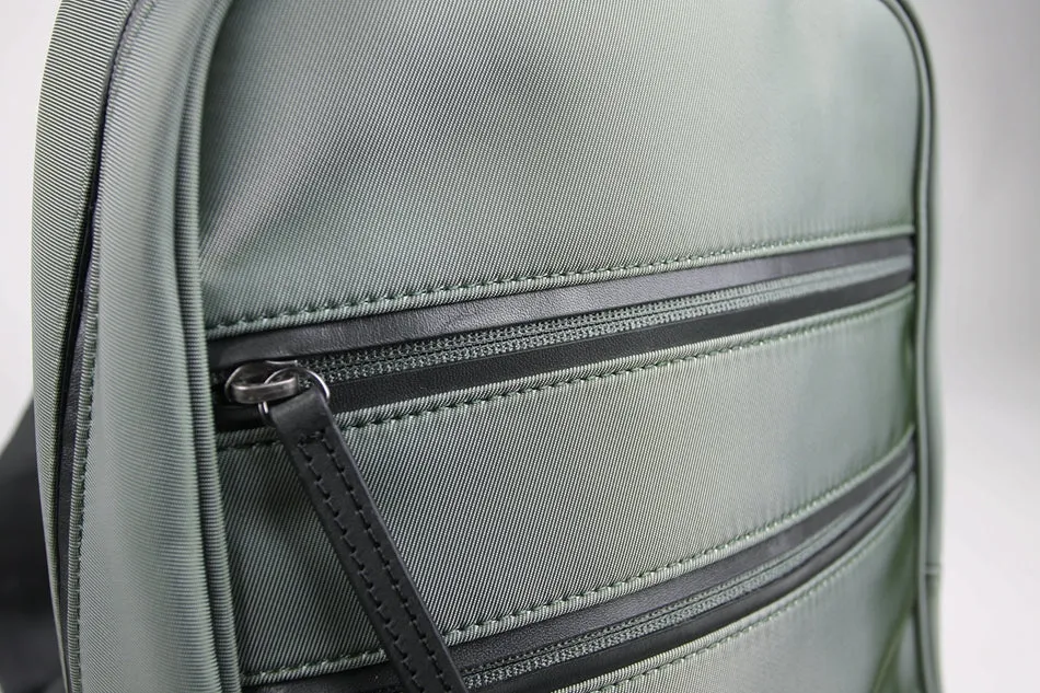 Womens Nylon Backpack Purse Gray Best Satchel Backpack Nylon School Rucksack for Ladies