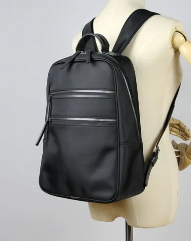 Womens Nylon Backpack Purse Gray Best Satchel Backpack Nylon School Rucksack for Ladies