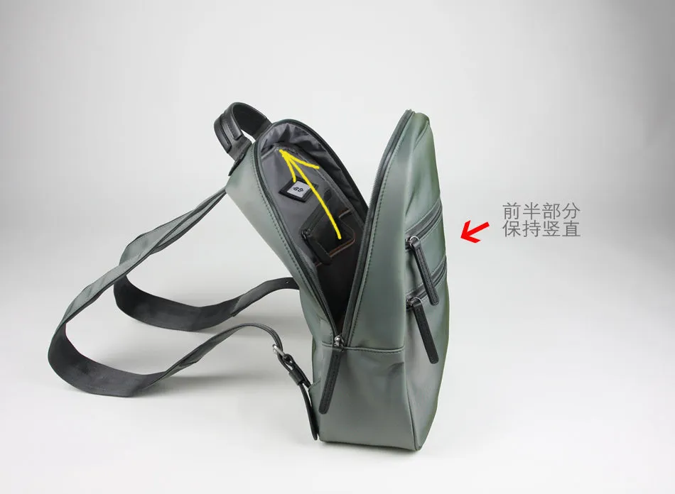Womens Nylon Backpack Purse Gray Best Satchel Backpack Nylon School Rucksack for Ladies