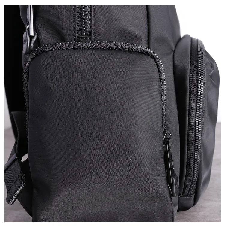 Womens Nylon Laptop Backpack Best Travel Backpack Purse Nylon Black School Rucksack for Ladies