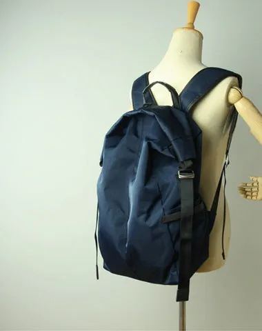 Womens Nylon Large Backpack Purse Army Green Nylon Travel Backpack School Rucksack for Ladies