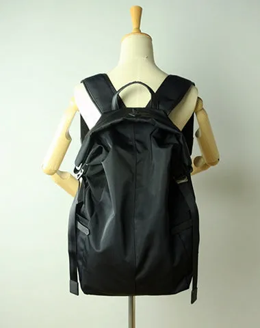 Womens Nylon Large Backpack Purse Army Green Nylon Travel Backpack School Rucksack for Ladies