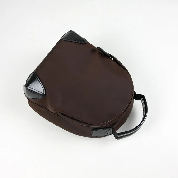 Womens Nylon Small Backpack Purse Light Gray Convertible Crossbody Bag Nylon Backpack Shoulder Bag for Ladies