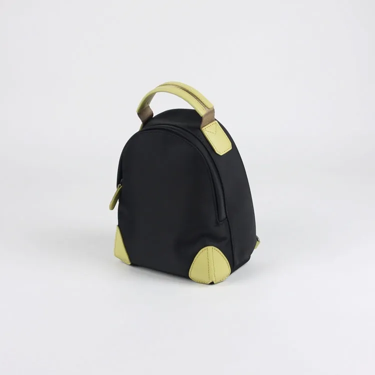 Womens Nylon Small Backpack Purse Wine Convertible Crossbody Bag Nylon Backpack Shoulder Bag for Ladies