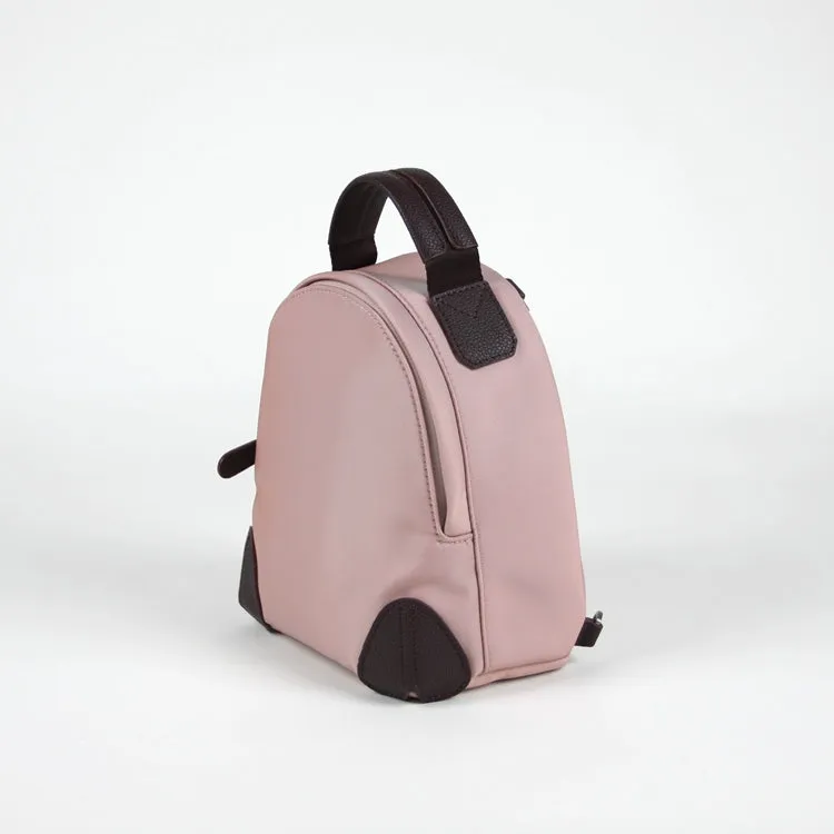Womens Nylon Small Backpack Purse Wine Convertible Crossbody Bag Nylon Backpack Shoulder Bag for Ladies