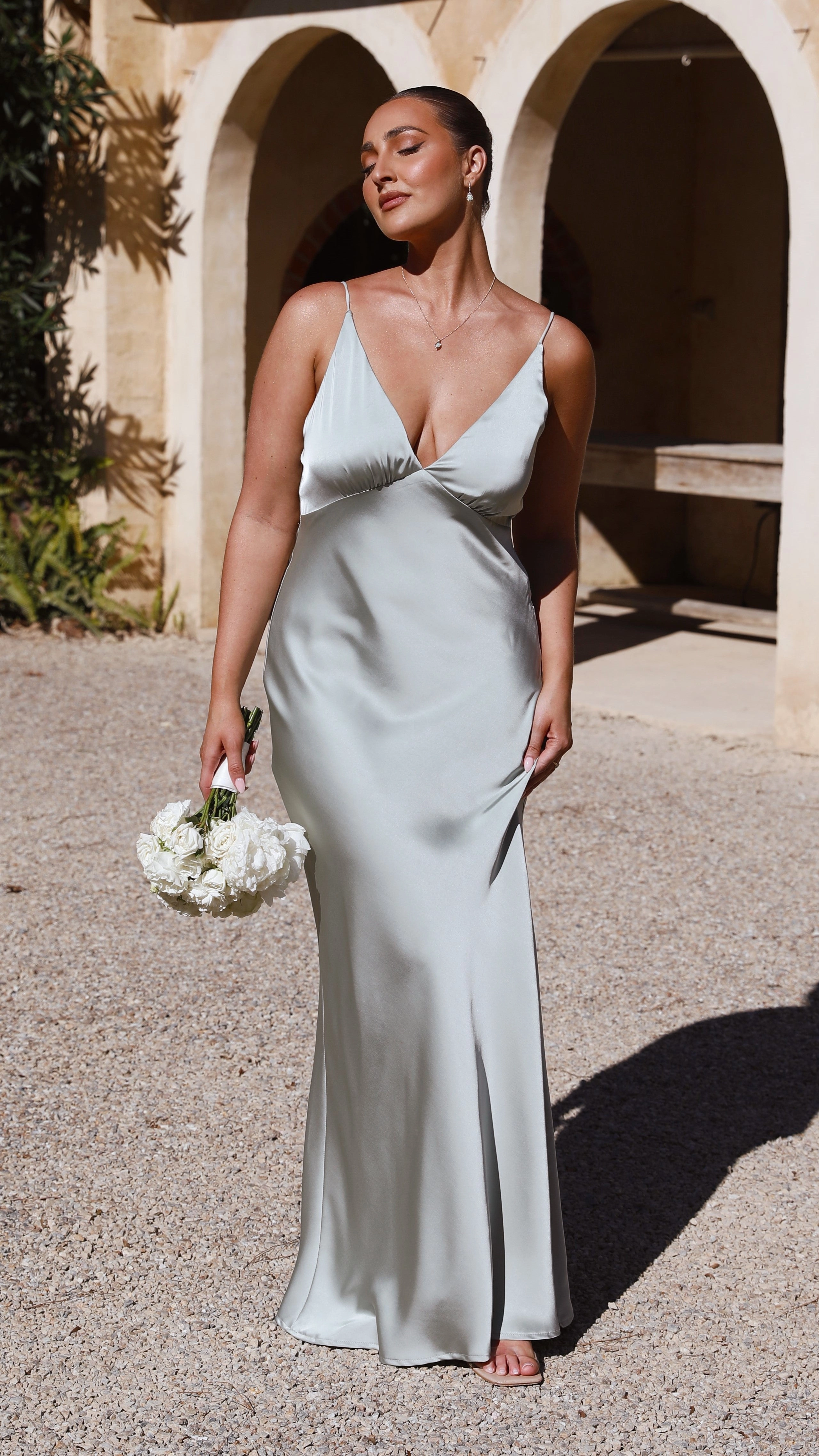 Ziah Maxi Dress - Olive
